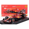 Bburago Ferrari F1 Sf-24 Team Scuderia Ferrari N 16 Winner Italy Monza Gp 2024 Charles Leclerc – With Pilot And Showcase 1:43 červená biela čierna