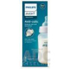 Philips Consumer Lifestyle BV AVENT FĽAŠA Anti-colic 330 ml na kŕmenie dojčiat, cumlík 3m+, antikolikový ventil, 1x1 ks