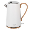 Adler AD 1352, 2200 W, 1,7 l, STRIX, Kov, Biela, Bezdrôtová kanvica