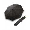 Gran Turismo Check Black - pánský plně automatický skládací deštník