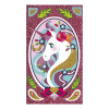 Midi kreatívna sada farebný piesok Jednorožec Glitter Unicorns Atelier Janod s trblietkami od 7 rokov J07883