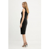 Šaty Marciano Guess GWEN čierna farba, midi, priliehavé, 5YGK30 7160A 5YGK30.7160A 36
