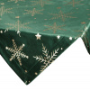 VIANOČNÝ OBRUS 12A 85X85CM TMAVOZELENÝ