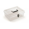 Plastový organizér NUF LOW 292x250x116 mm - farba: čierna