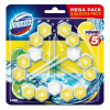 Domestos Power 5 tuhý WC blok Lime 3 x 55 g