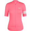 Dámsky cyklistický dres Rapha Women's Core Jersey - High-Vis Pink/White XS