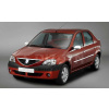 Chromové kryty zrcátek Dacia Logan I -- rok výroby 2004-2008