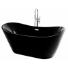 Samostatne stojaca akrylátová vaňa Čierna 170 cm (Samostatne stojaca akrylátová vaňa Čierna 170 cm)