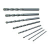 Stavtool P11410 Sada vidiových vrtáků, válcová stopka | 3-10 mm, 8 dílů, PVC obal