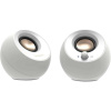 Creative Pebble V3, 2.0 PC reproduktory 2.0, káblový, Bluetooth®, 8 W, biela; 51MF1700AA002