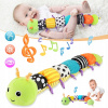 SENZORICKÁ HRAČKA HÚSENICA HUDOBNÁ PLYŠOVÁ HÚSENICA PRE BÁBÄTKÁ