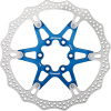 Reverse Brzdový kotouč 160 mm, 6 děr, Alloy/Steel, Blue