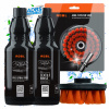 ADBL Pre Spray PRO 0,5 l + Textile Rinse 0,5 l Na pranie čalúnenia + kefy