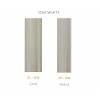 LAMELIO wall panels - ONDA, dub prírodný, dub biely, sivý, čierny, ukončovacie lišty a tmel farba onda: ZP OW oak white ukonč. pravé