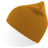 Atlantis Headwear Čepice Recy Beanie, pletená COT33703008599-mustard UNI Hořčicová