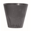 PROSPERPLAST Kvetináč TUBUS BETON EFFECT antracit 20 cm
