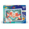 Ravensburger CreArt - Malen nach Zahlen 23998 - Verliebte Fische - ab 9 Jahren (Hra)