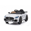 Detské elektrické auto Mercedes AMG GT biela