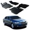 Koberce Gumenné 3DS SCOUTT Škoda Superb 2 2008-2015