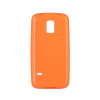 Puzdro gumené Samsung G800 Galaxy S5 mini Jelly Case Flash oranž