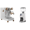 Lelit MaraX3 PL62X3, white + Eureka Atom Specialty 65, white