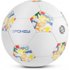 Spokey GOAL KIDS Dětský fotbalový míč, vel. 4, bílý s barevným vzorem