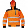 ČERVA Zimná bunda Knoxfield Hi-Vis Pilot, oranžová, Varianta oranžová, Veľkosť L