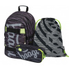 BAAGL SET 3 Skate Grey: batoh, peračník, vrecúško na prezúvky
