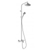 Hansgrohe Vernis Blend Vaňový set-stĺp Showerpipe 200 s termostatom EcoSmart, Chróm HG 26079000
