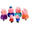 Sada figúrok Prasiatko Peppa Toys 6 ks, viacfarebná