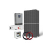 Solárna zostava ostrovná TRINA 1780Wp, batéria LiFePO4 24V 100Ah, menič 24V/230VAC 2000W