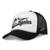 ALPINESTARS šiltovka LOS ANGELES FOAM TRUCKER HAT, ALPINESTARS (bílá/černá)
