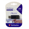 USB kľúč, 64GB, USB 3,2 VERBATIM Pin Stripe