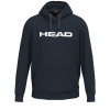 Dievčenské mikiny Head Jr Club Original Hoodie - Modrý (128 cm)