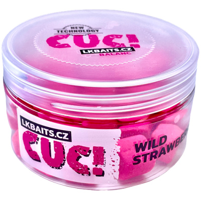 Nástraha LK Baits CUC! Nugget Balanc Fluoro 10mm 100ml Wild Strawberry