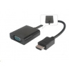 PREMIUMCORD Převodník HDMI na VGA se zvukem (3,5mm jack) khcon-19
