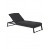Doppler Melia LIKA-TEX® antracit - luxusní záhradní ležadlo