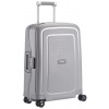 Samsonite Kabinový kufor S'Cure Spinner stříbrná 34 l