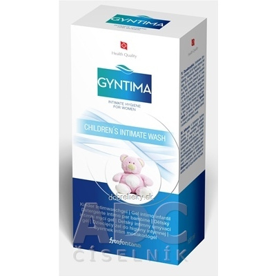 Fytofontana GYNTIMA - INTÍMNY UMÝVACÍ GÉL DETSKÝ 1x100 ml