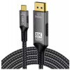 PremiumCord kabel USB-C na DisplayPort DP1.4 8K@60Hz a 4k@120Hz 2m (ku31dp13)