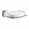 Grohe Grandera - Keramická miska na mydlo, chróm 40628000