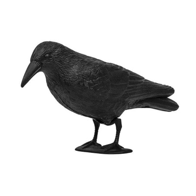 Havran plastová 3D maketa na plašenie vtákov RAVEN ISO 0783, 40cm