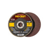 Kotúč lamelový 125mm P40 PROCRAFT FD125