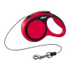 Vodítko Flexi Comfort XS 3m (max 8kg) lanko červená