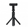 SSTR-12 selfie tyč s bluetooth + statívom - čierna