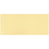 Kartónový rozraďovač Q-CONNECT úzky žltý
