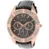 Seiko Women's SKY684 Grey Leather Quartz Watch