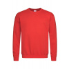 Mikina STEDMAN Unisex Sweatshirt, Scarlet červená, XS