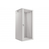 LANBERG RACKOVÁ SKRIŇA 19'' NÁSTENNÁ 27U/600X600 (FLAT PACK) S PRESKLENÝMI DVERAMI ŠEDÁ V2 WF01-6627-10S