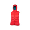 Warmpeace YUBA Lady - péřová vesta dámská hibiscus/harbor blue - M